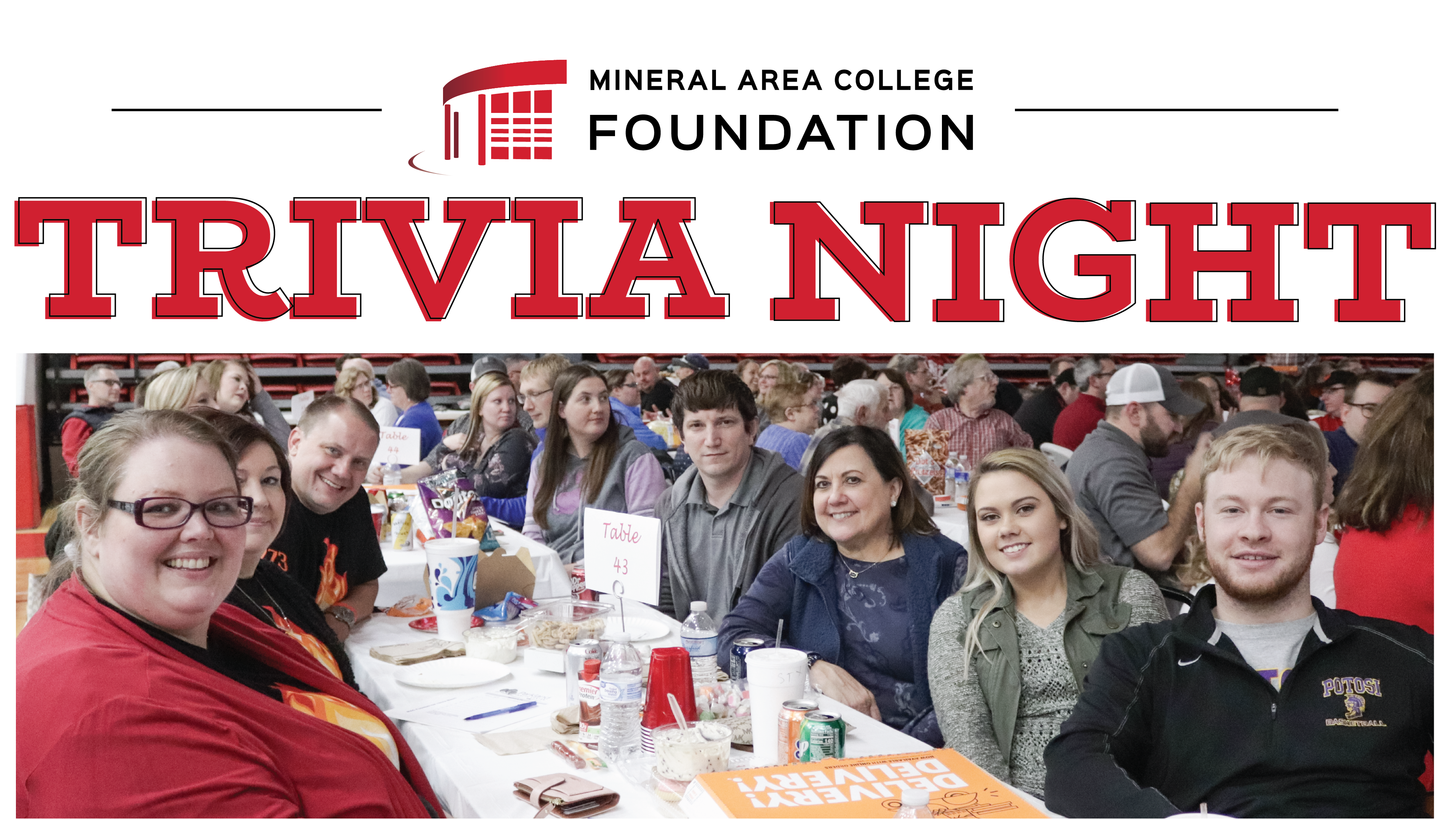Logo for MAC trivia night.