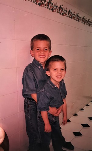 Ricardo and Marcos in their younger days